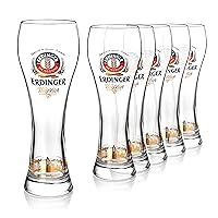 MICHELY Unbreakable Tall Pilsner Beer Glasses Set of 2 (16.5 oz), Tritan  Plastic Wheat Beer Cup Tumbler Pint Glass
