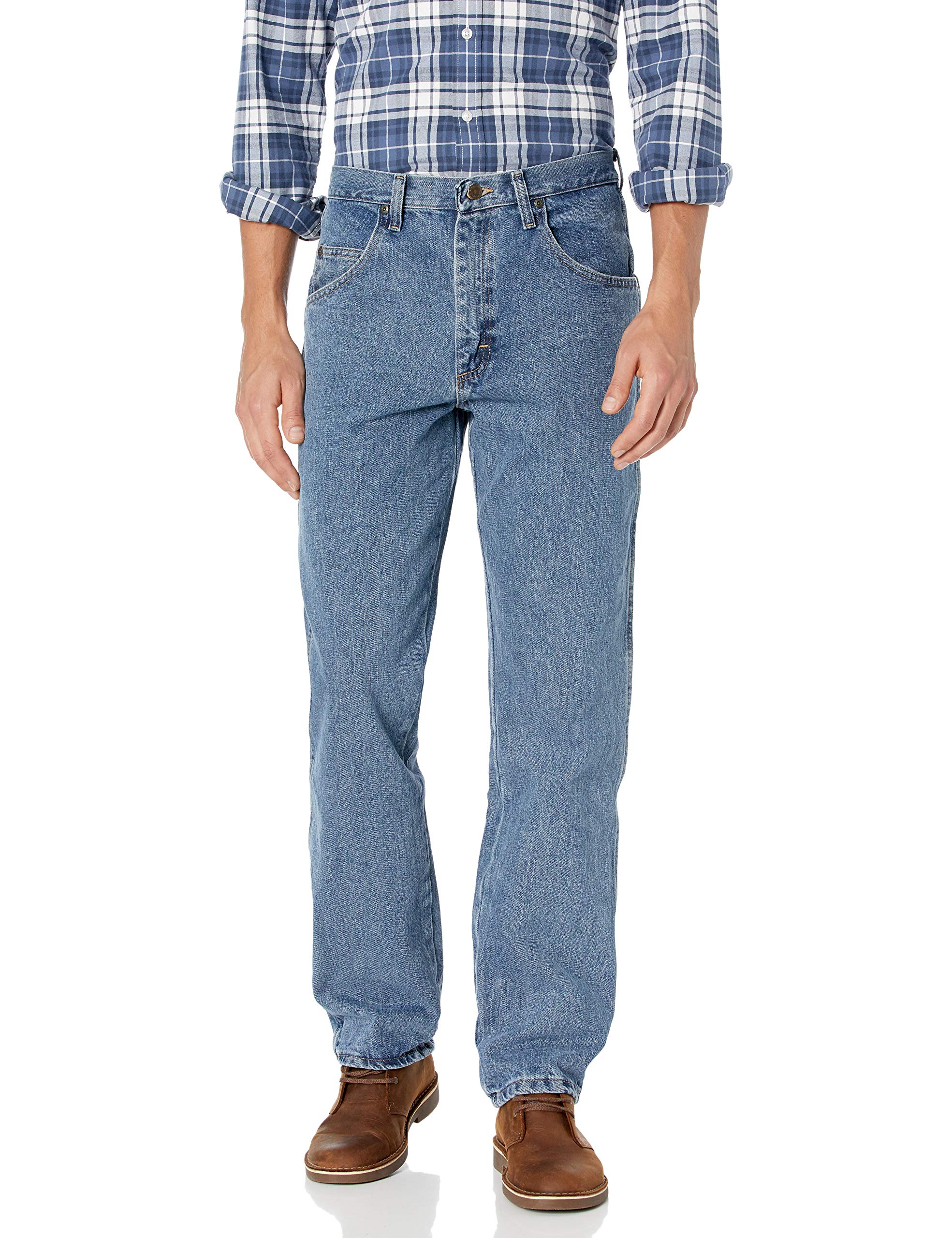 Mua Wrangler Men's Relaxed Fit Jean trên Amazon Mỹ chính hãng 2023 |  Giaonhan247