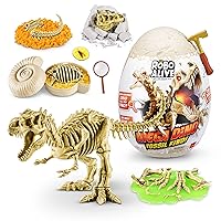 Robo Alive Mega Dino Fossil Find (T-Rex) by ZURU Dig and Discover, STEM, Excavate Prehistoric Fossils, Dinosaur Toys, Educational Toys, Great Science Kit Gift for Girls and Boys