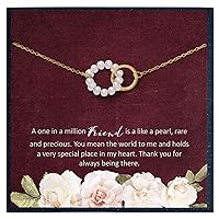 One in a Million Necklace for Friend Gifts for Friend Necklace Personalized Friend Gifts Jewelry Gifts with Sayings Original Gifts for Friend