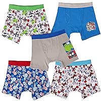 Marvel Boys' Toddler Spiderman and Superhero Friends 100% Combed Cotton Underwear Multipacks with Iron Man, Hulk & More