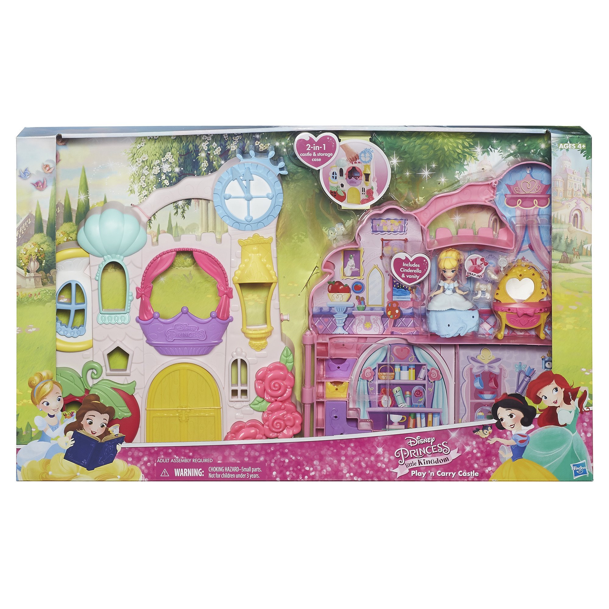 Disney Princess Little Kingdom Play 'n Carry Castle
