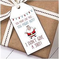Funny Rude Joke You Might Like This Christmas Gift Tags (Present Favor Labels)