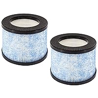 2-Pack H13 MA-01CW True HEPA Filter Replacement, Compatible with Miko Ibuki Air Purifier C102