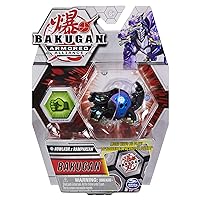 Bakugan, Fused Howlkor x Ramparian, 2-inch Tall Armored Alliance Collectible Action Figure and Trading Card