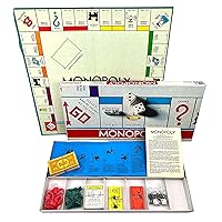 1975 Copyright MONOPOLY Board Game Model No. 9 by Parker Brothers