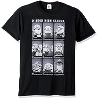 Despicable Me Men's Minion High School Yearbook Funny Graphic Tee
