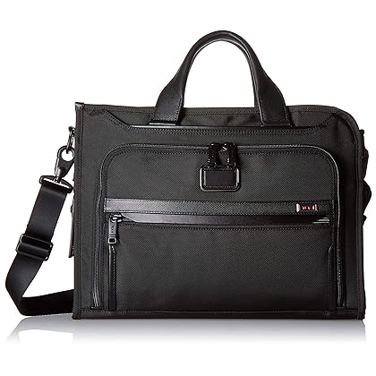 TUMI - Alpha 3 Slim Deluxe Portfolio Bag - Organizer Briefcase for Men and Women