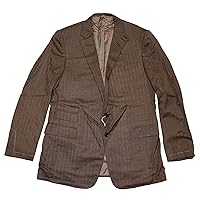 Ralph Lauren Polo Purple Label Mens Cashmere Blazer Sport Coat Italy Brown 44L $4995