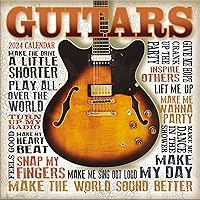 Guitars 12X12 Wall Calendar (24998075107)