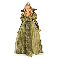 Rubie's Costume Kids Deluxe Green Forest Queen Costume, Medium