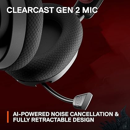 SteelSeries Arctis Nova 7 Wireless Multi-Platform Gaming Headset – Diablo IV Edition – Dual Wireless 2.4 GHz & Bluetooth – 38 HR Fast Charge Battery – Free in-Game Item - PC, PS, Mac, Mobile, Switch