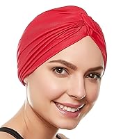 Beemo Women’s Swim Bathing Turban - Red