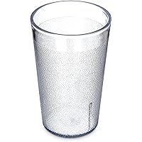 Carlisle FoodService Products Plastic Tumbler 9.5 Ounces Clear (Pack of 24)