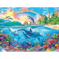 Cra-Z-Art - RoseArt - Kodak Premium - Dolphin Paradise - 550 Piece Jigsaw Puzzle