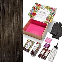 3N Dark Natural Brown Permanent Hair Color Dye Kit (Color, Developer, Barrier Cream, Gloves, Cleaning Wipe, Shampoo and Conditioner) Radiant Color that Lasts up to 8 Weeks