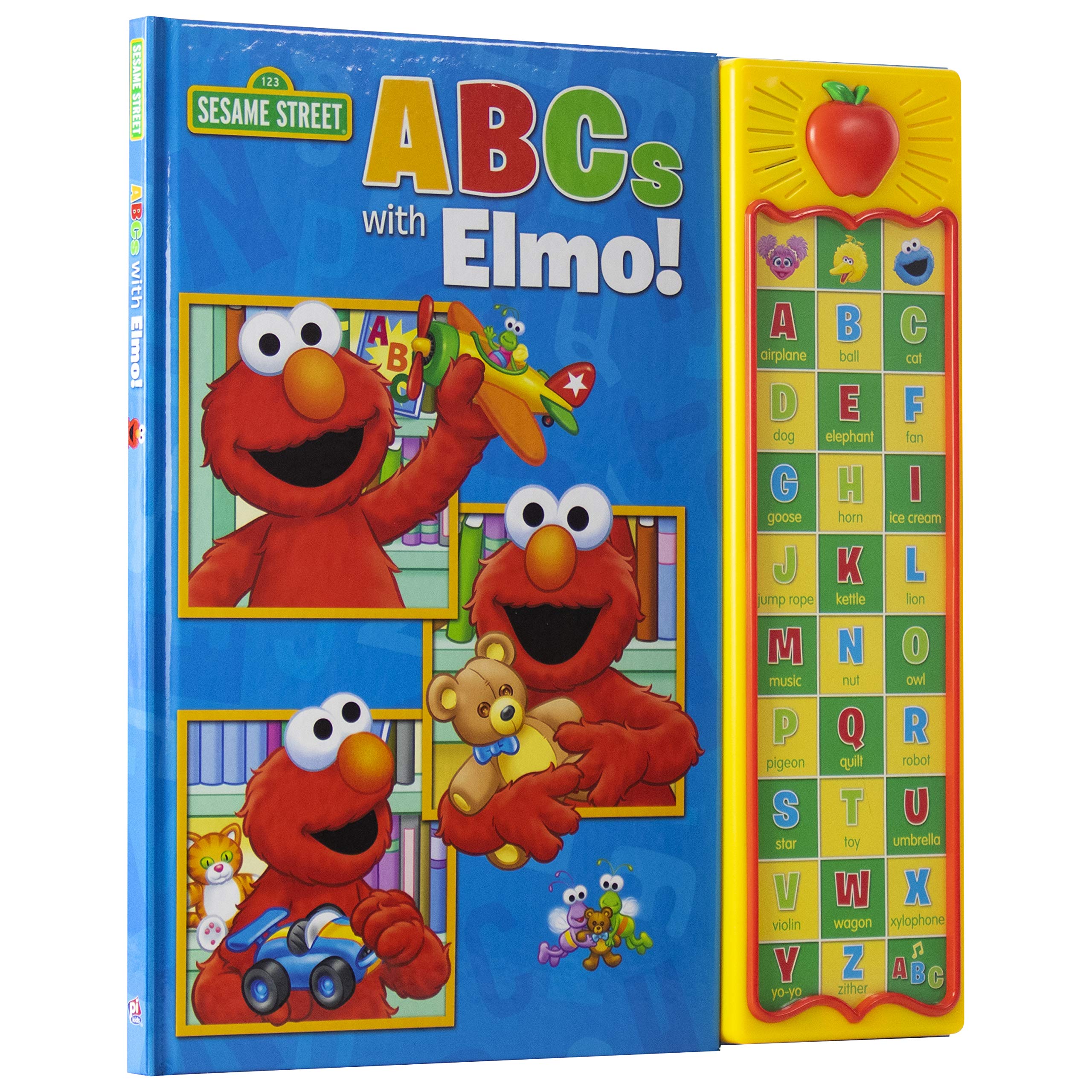Buy Sesame Street - ABCs with Elmo! 30 Button Sound Book – Great for ...