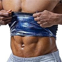 Waist Trainer for Men (XS-10XL) -Sweat More, Shape Your Back & Abdomen - Wear During Workout