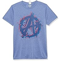 Marvel Kids' Avengers Glitch Icon T-Shirt