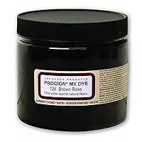 Jacquard Procion Mx Dye - Undisputed King of Tie Dye Powder - Brown Rose - 8 Oz - Cold Water Fiber Reactive Dye Made in USA