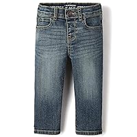 The Children's Place Baby Toddler Boys Stretch Straight Leg Jeans