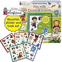 Daniel Tiger's Neighborhood Fun With Daniel And Friends - Colorforms Reusable Sticker Activity Book Clings For Toddlers 3-7