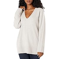 Vince Women's Rib Trim V-Neck Tunic