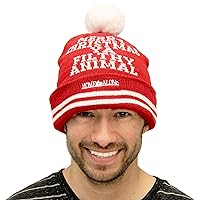 Merry Christmas Ya Filthy Animal Winter Hat Beanie Red