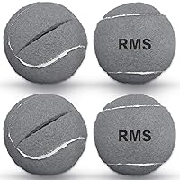 RMS Walker Glide Balls - A Set of 4 Balls with Precut Opening for Easy Installation, Fit Most Walkers (Grey)