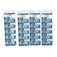LR44 A76 AG13 1.5 Volt Alkaline Button Cell Batteries for Watches Clocks Remotes Games Controllers Toys & Electronic Devices (40)