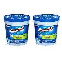 DampRid Pure Linen Refillable Moisture Absorber - 10.5oz cups - 2 pack – Traps Moisture for Fresher, Cleaner Air