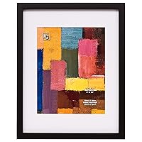 Kiera Grace Modern Collage-Frames, 11x14 Matted for 8x10, Black