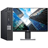 Dell Optiplex 7060 Micro MFF Desktop PC Intel i7-8700T 6-Cores 2.40GHz 16GB DDR4 128GB M.2 NVMe SSD(Boot)+512 GBSSD, WiFi BT HDMI, with Dell 24 P2419HLCD Windows 10 Pro (Renewed) €¦