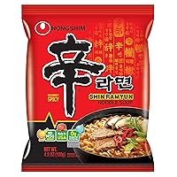 Nongshim Korean Famous Ramen Variety Selection (농심 라면) (Shin Ramen, 4 Pack)