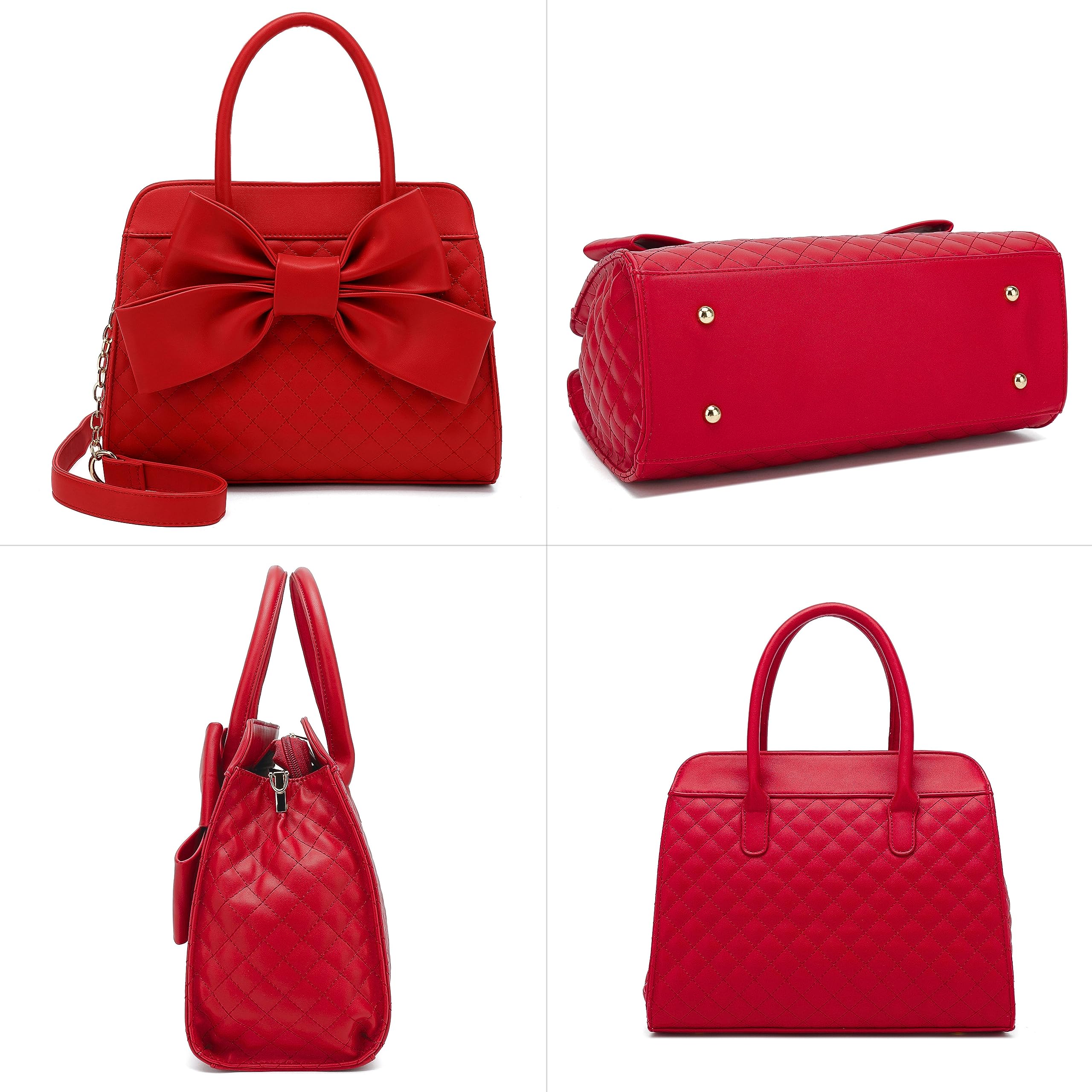 Scarleton Handbags for Women, Purses for Women, Purse with Bow, Satchel Handbags for Women, Satchel Bag for Women, H1048