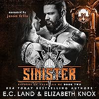 Sinister: Raiders of Valhalla MC, Book 2 Sinister: Raiders of Valhalla MC, Book 2 Audible Audiobook Kindle Paperback