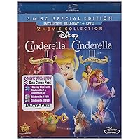 Cinderella II: Dreams Come True / Cinderella III: A Twist In Time [Blu-ray] Cinderella II: Dreams Come True / Cinderella III: A Twist In Time [Blu-ray] Multi-Format Blu-ray DVD