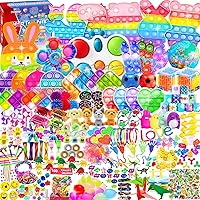 1000 Pcs Party Favors for Kids, Fidget Toys Pack, Birthday Gift Toys Autism Sensory Toy Goodie Bags Pinata Stuffers, Treasure Box Birthday Party Stocking Stuffers, Pinata Filler Toys for Classroom