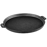 Camp Chef Cast Iron Pizza Pan - Pizza Pan Perfect for Indoor & Outdoor Use - 14