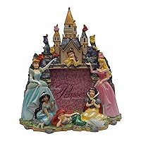 Disney Park Princess Castle 4 x 6 inch Resin Photo Frame NEW