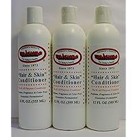 Hair and Skin Conditioner 12oz (3 Pack)