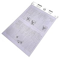 OKLILI 1pc X CS-A3001 CS-A3301 Carrier Sheet Sheets Compatible with Brother A4 Scanner Scan A3 B4 Odd-Sized Flimsy Wrinkled Folded Torn Fragile Paper Receipt Newspaper Magazine Clipping Crinkled Photo