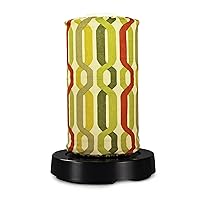 Patio Living Concepts 64800 PatioGlo New Twist Seaweed Fabric Cover LED Table Lamp, Bright White