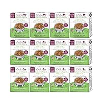 Caru - Real Pork Stew for Dogs, Natural Adult Wet Dog Food with Added Vitamins & Minerals, Free From Grain, Wheat & Gluten (Pack of 12)