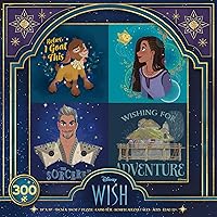 Disney - Wish - Collage - 300 Oversized Piece Jigsaw Puzzle