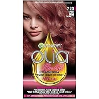 Garnier Olia Bold Ammonia Free Permanent Hair Color (Packaging May Vary), 7.20 Dark Rose Quartz, Rose Hair Dye, 1 Kit, Pack of 1
