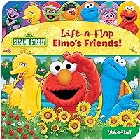 Sesame Street - Elmo, Big Bird, and More! - Lift-a-Flap Look and Find Activity Book - PI Kids Sesame Street - Elmo, Big Bird, and More! - Lift-a-Flap Look and Find Activity Book - PI Kids Board book