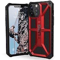 URBAN ARMOR GEAR UAG-IPH20L-P-CR iPhone 12 Pro Max (6.7) 2020 Shockproof Case Monarch Crimson