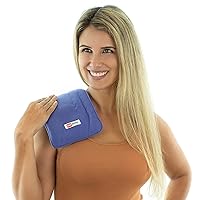 ThermiPaq Reusable Hot Pack And Cold Ice Pack For Injuries - Back, Neck, Shoulders, Elbows, Ankles, and Knee Ice Pack, Medium, 12 inches x 6 inches