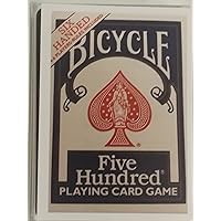 Bicycle Six Handed 500 Card Deck